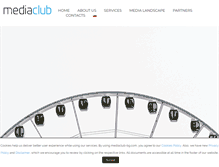 Tablet Screenshot of mediaclub-bg.com